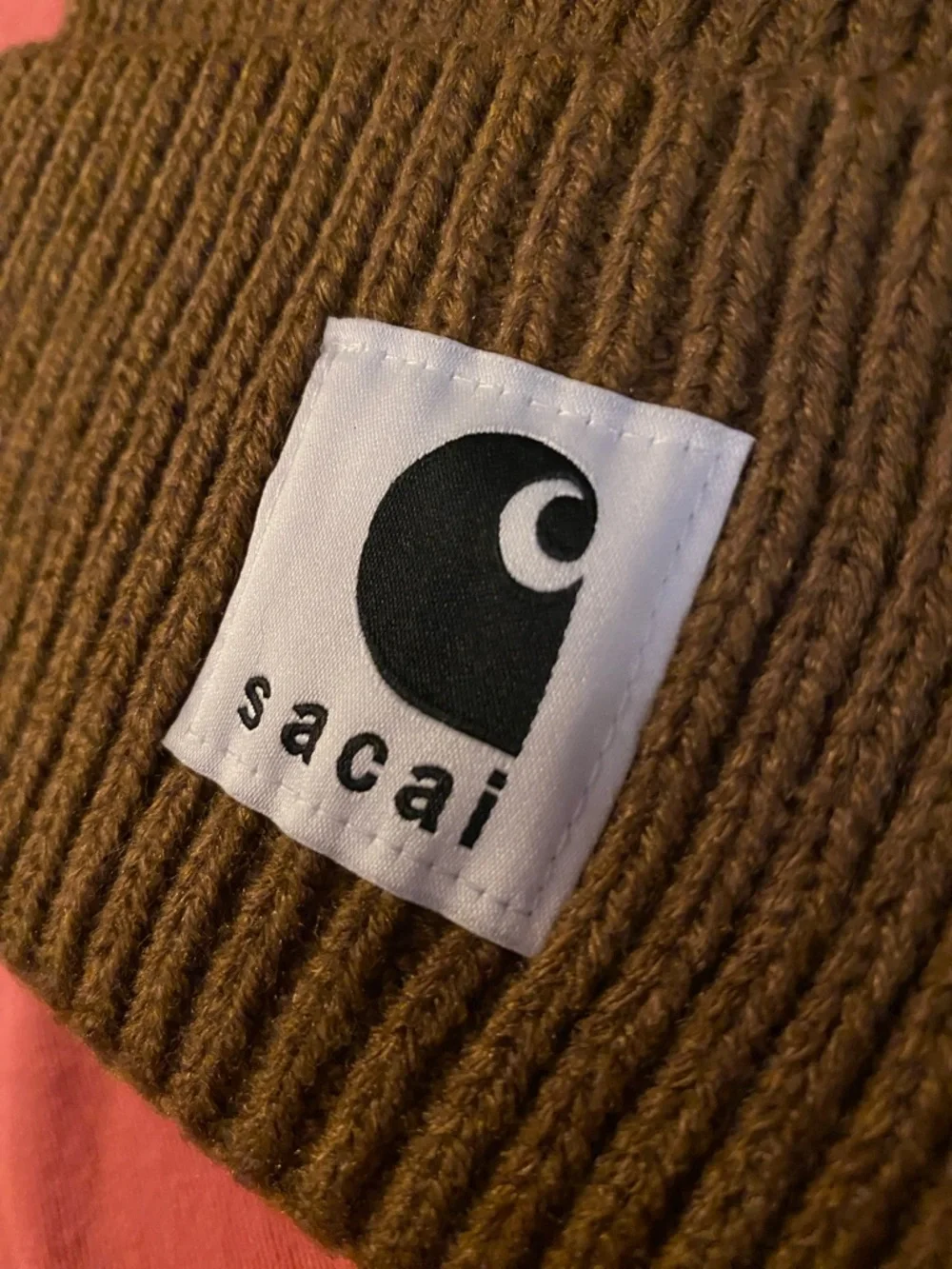 SACAI x Carhartt WIP wool knit Beanie NWT